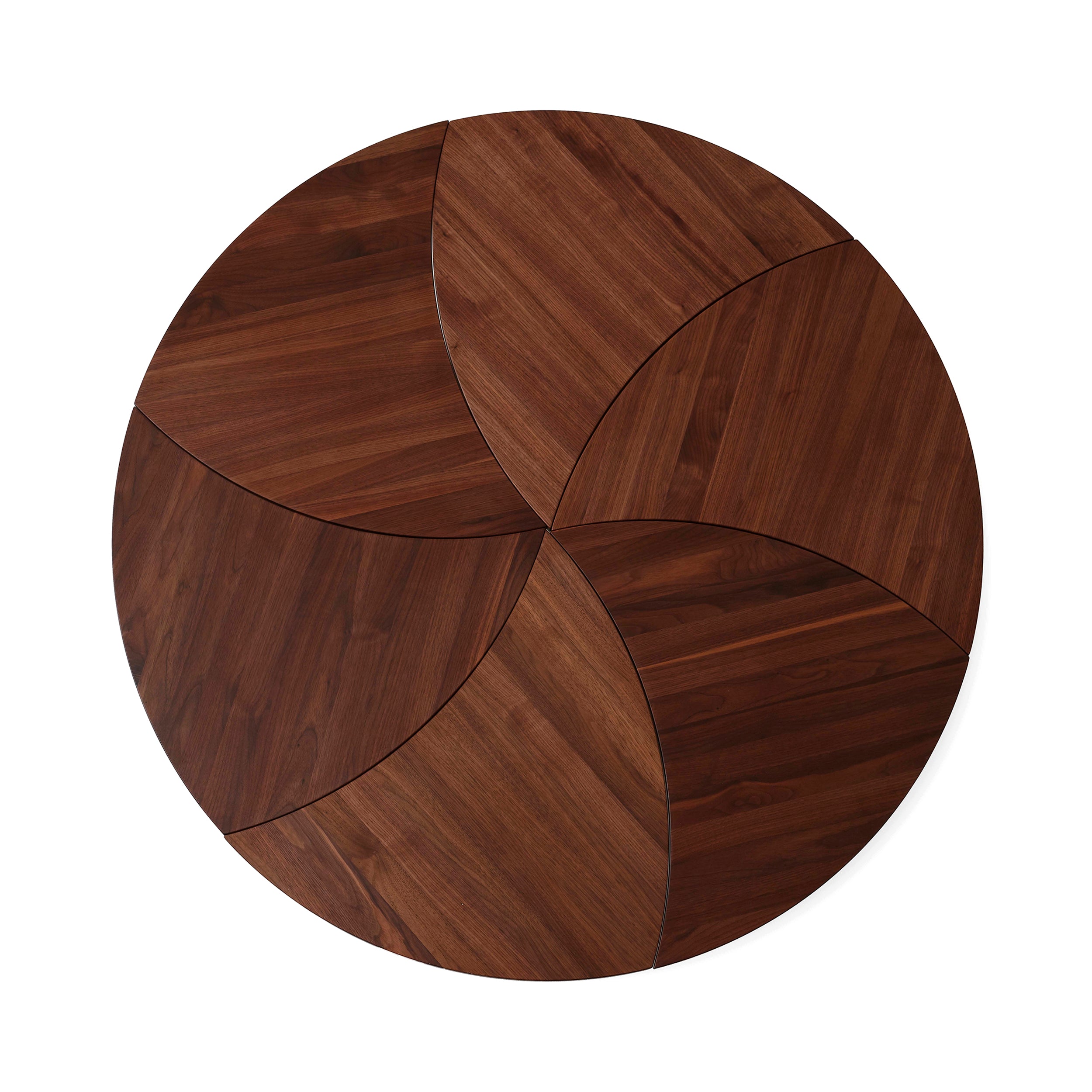 Pinwheel Table HM7: Walnut