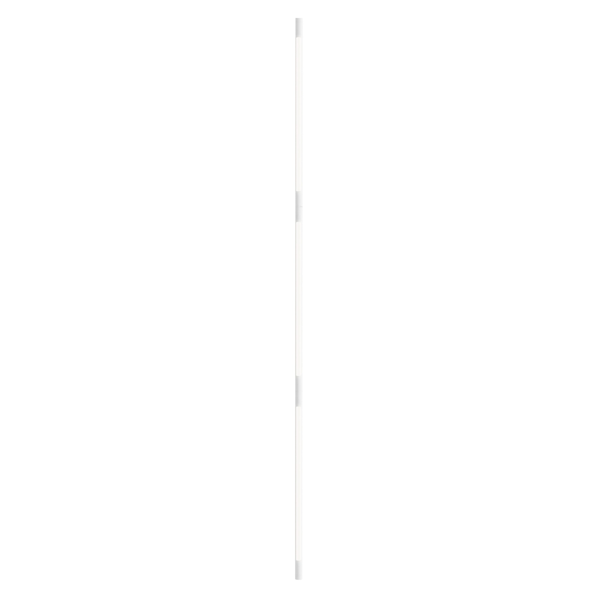 Pipeline 125.3 Linear Ceiling/Wall Light: White + White