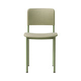 Plan Chair Steel: Fully Upholstered + Modernist Green