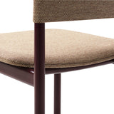 Plan Steel Chair : Fully Upholstered + DI