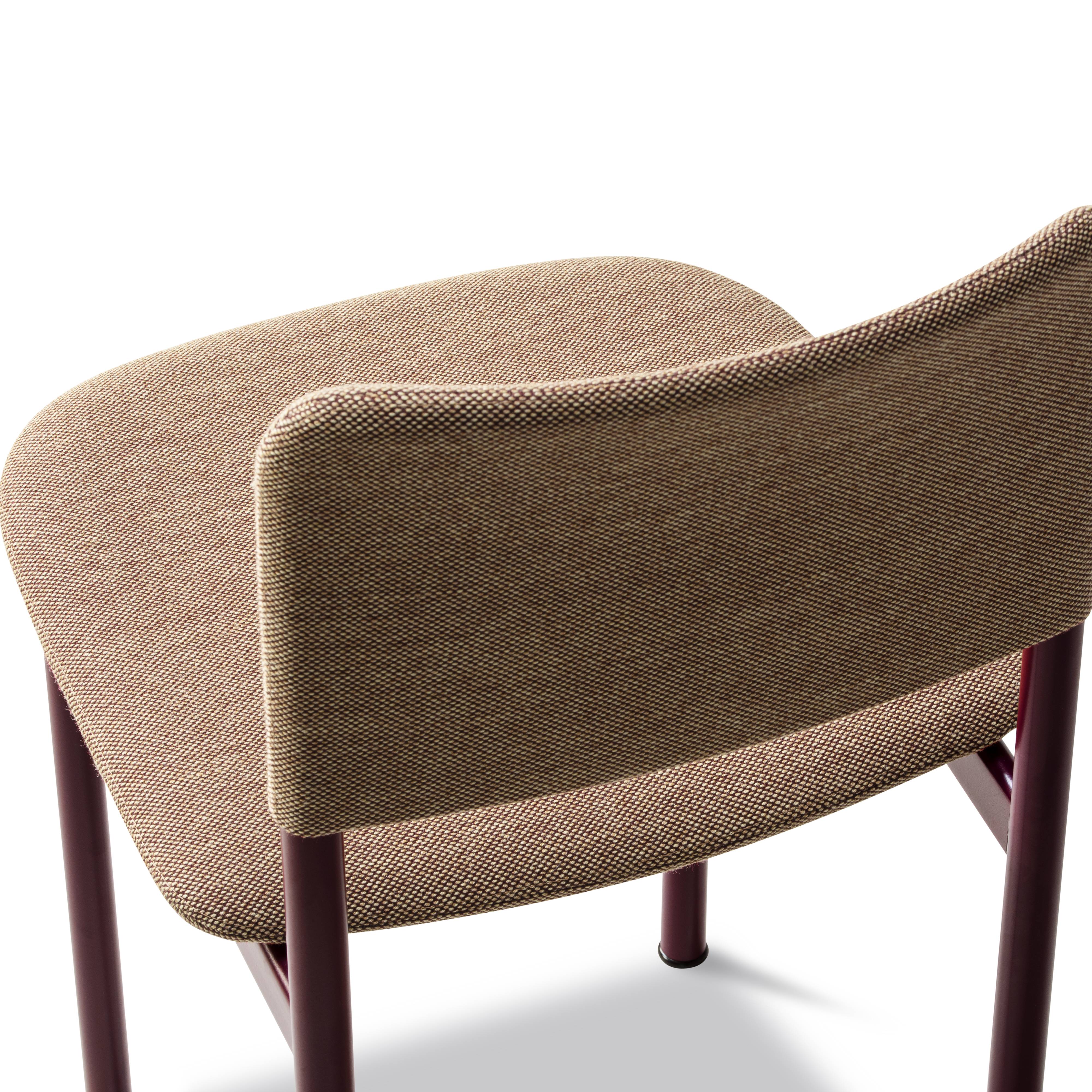 Plan Steel Chair : Fully Upholstered + DI