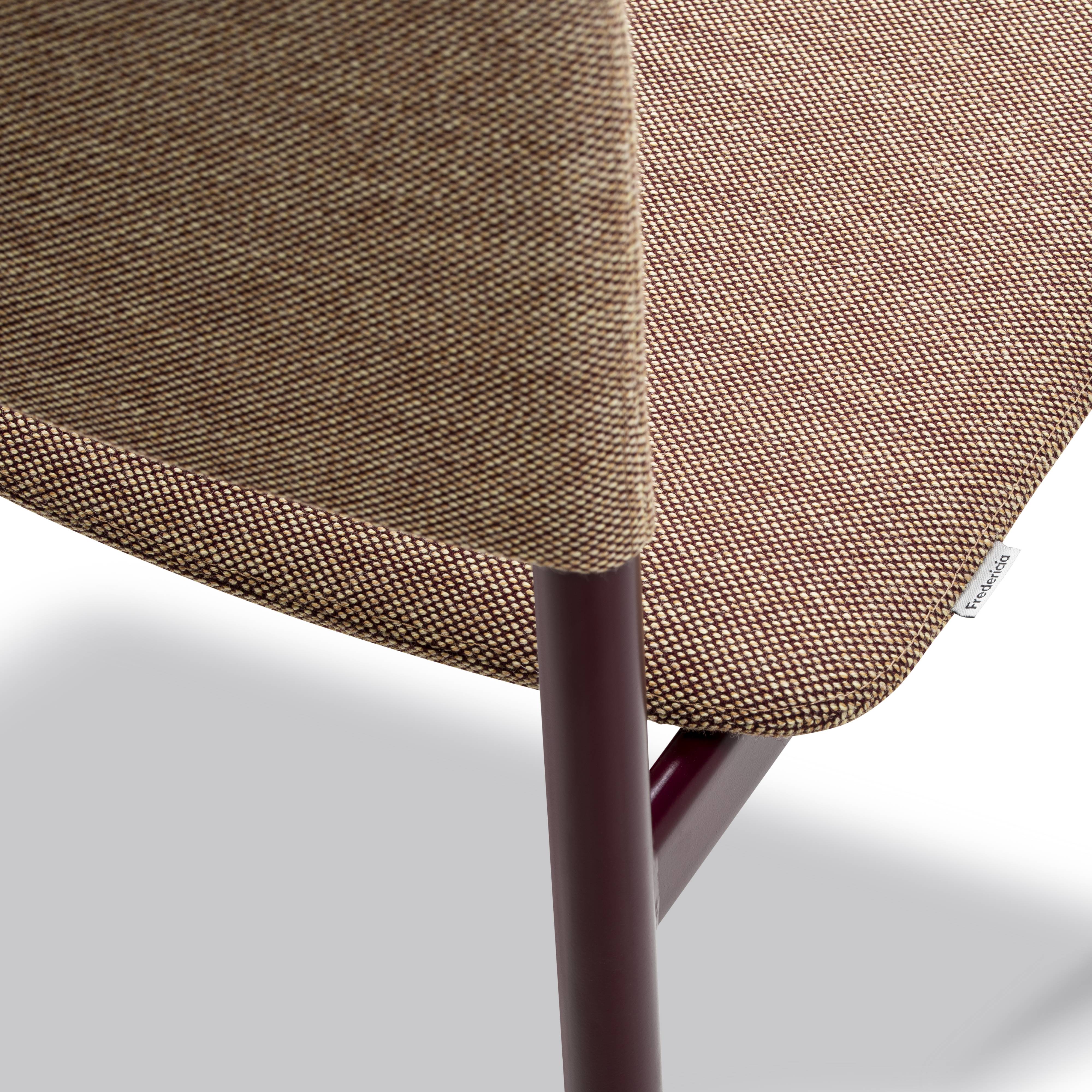 Plan Steel Chair : Fully Upholstered + DI