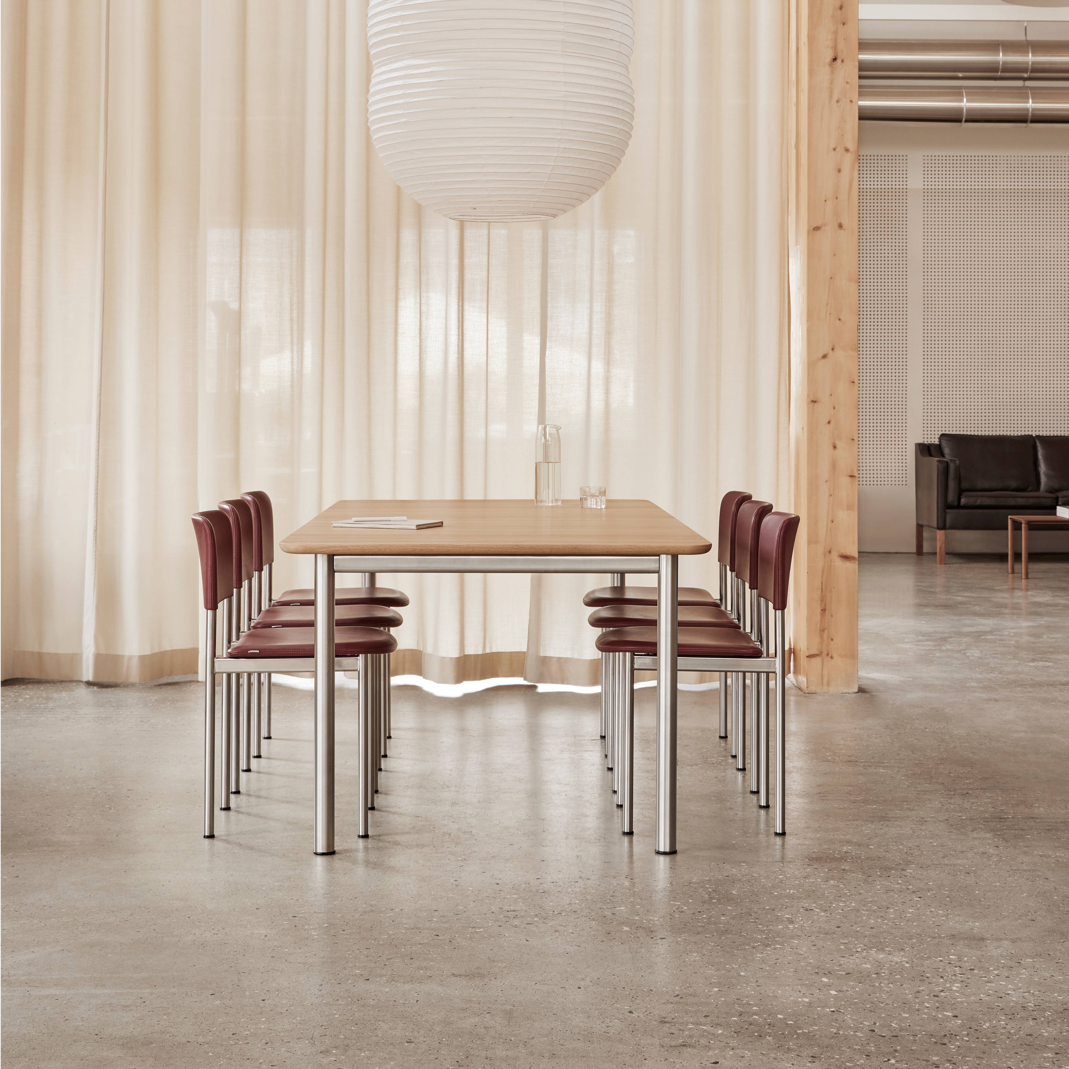 Plan Steel Chair : Fully Upholstered + LS
