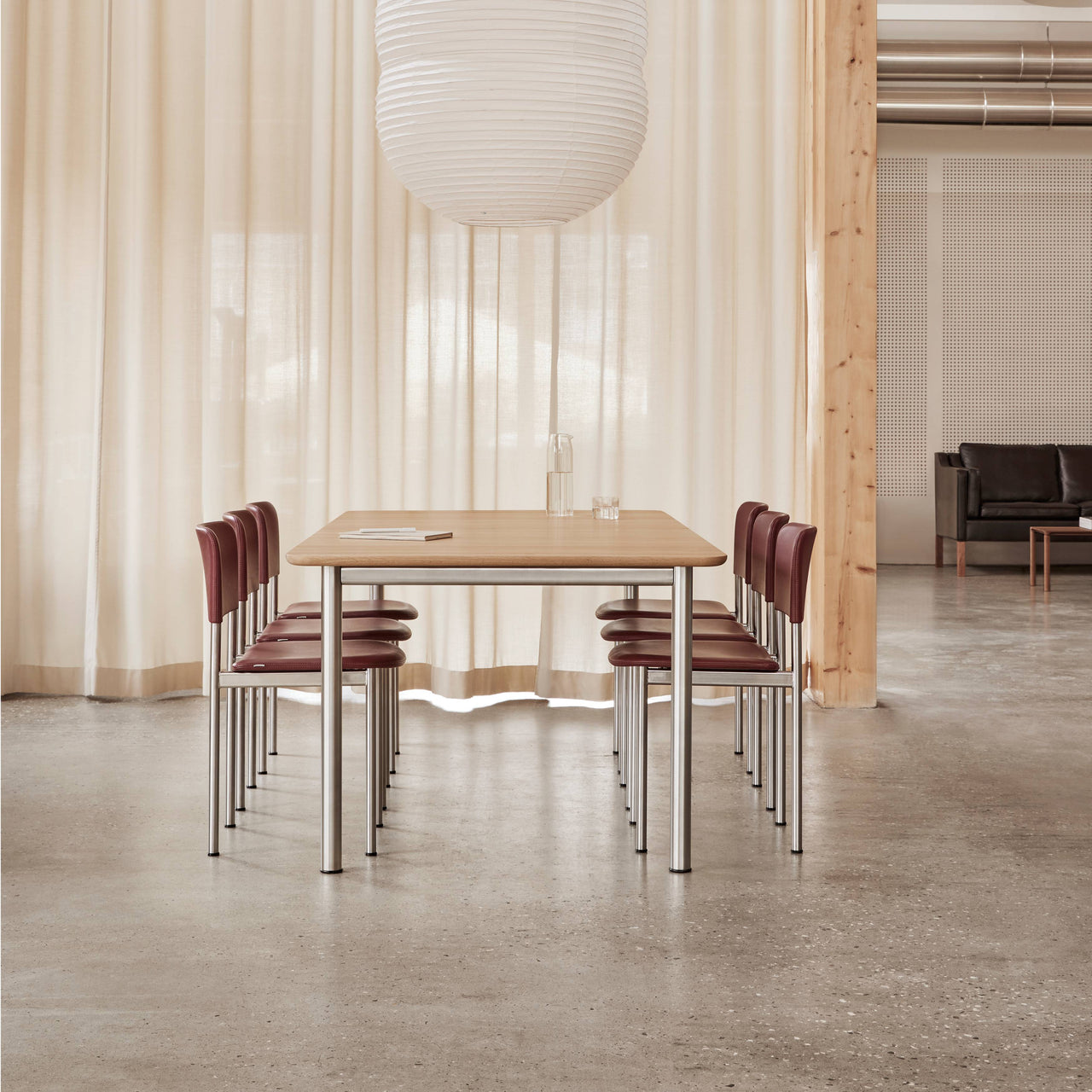 Plan Steel Chair : Fully Upholstered + LS