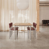 Plan Steel Chair : Fully Upholstered + LS