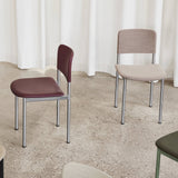 Plan Steel Chair : Fully Upholstered + LS