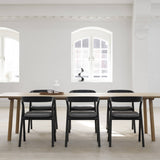 Post Armchair: Seat Upholstered + LS