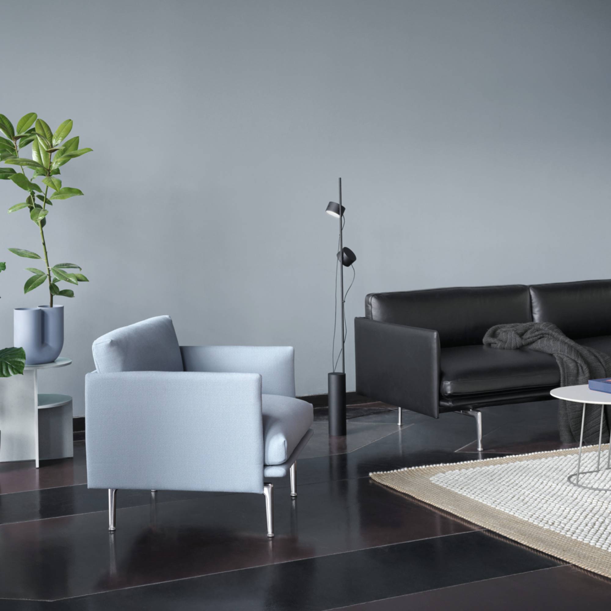 Post Floor Lamp: LS