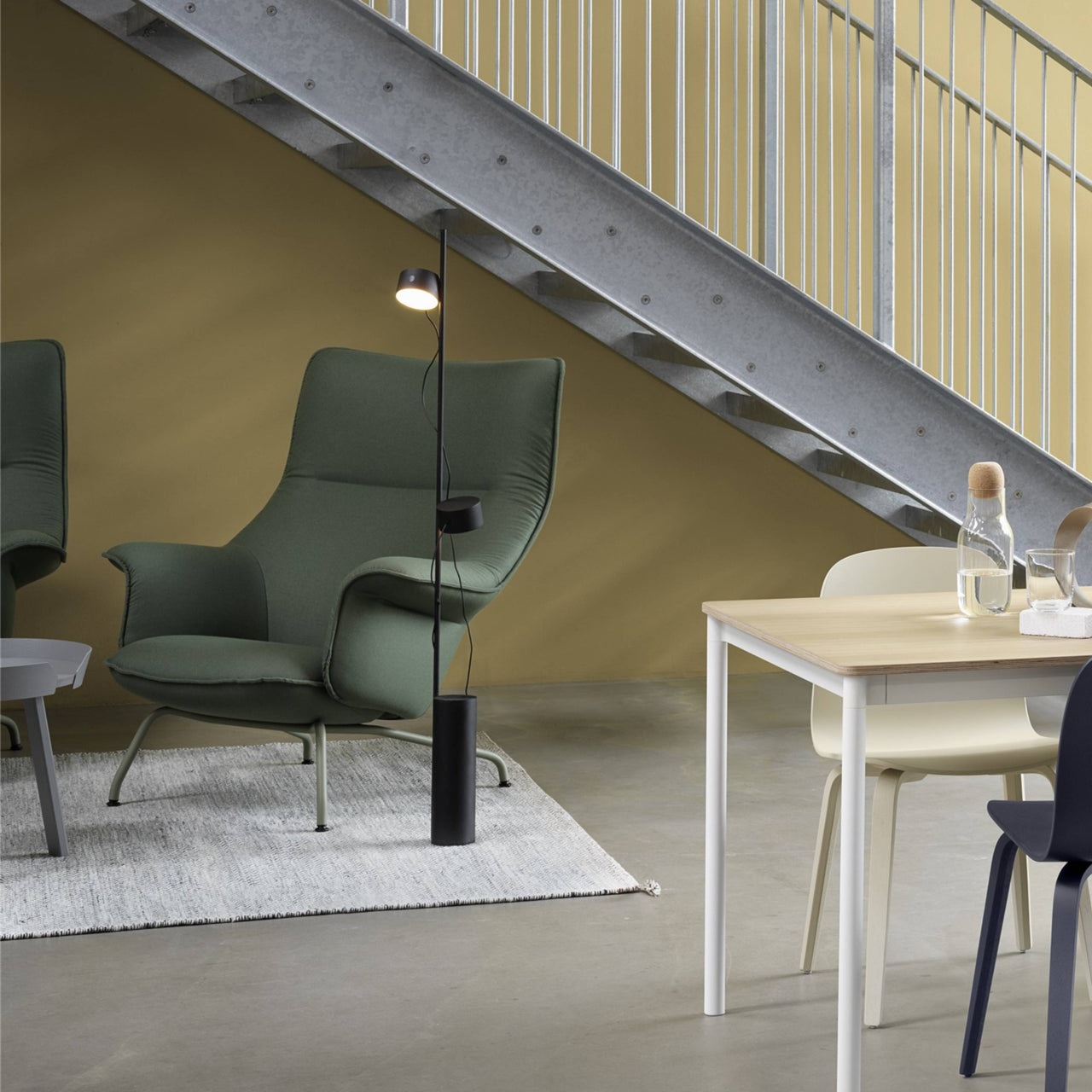 Post Floor Lamp: LS