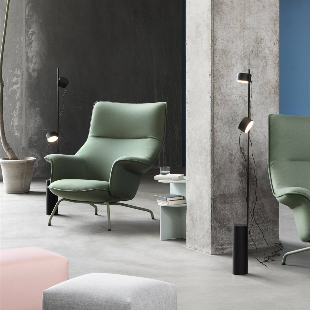 Post Floor Lamp: LS