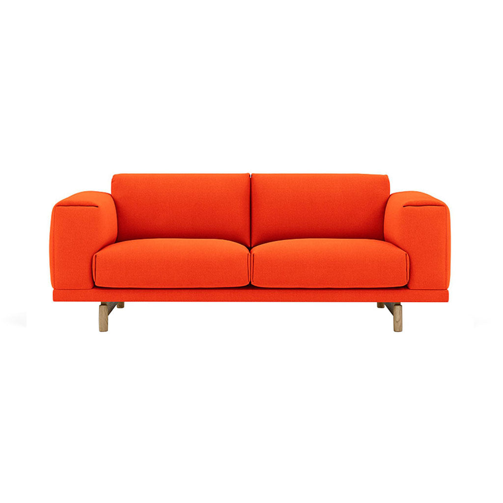Rest Sofa: 2 Seater + Natural Oak