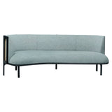 RF1903 Sideways Sofa: Black Oak + Left
