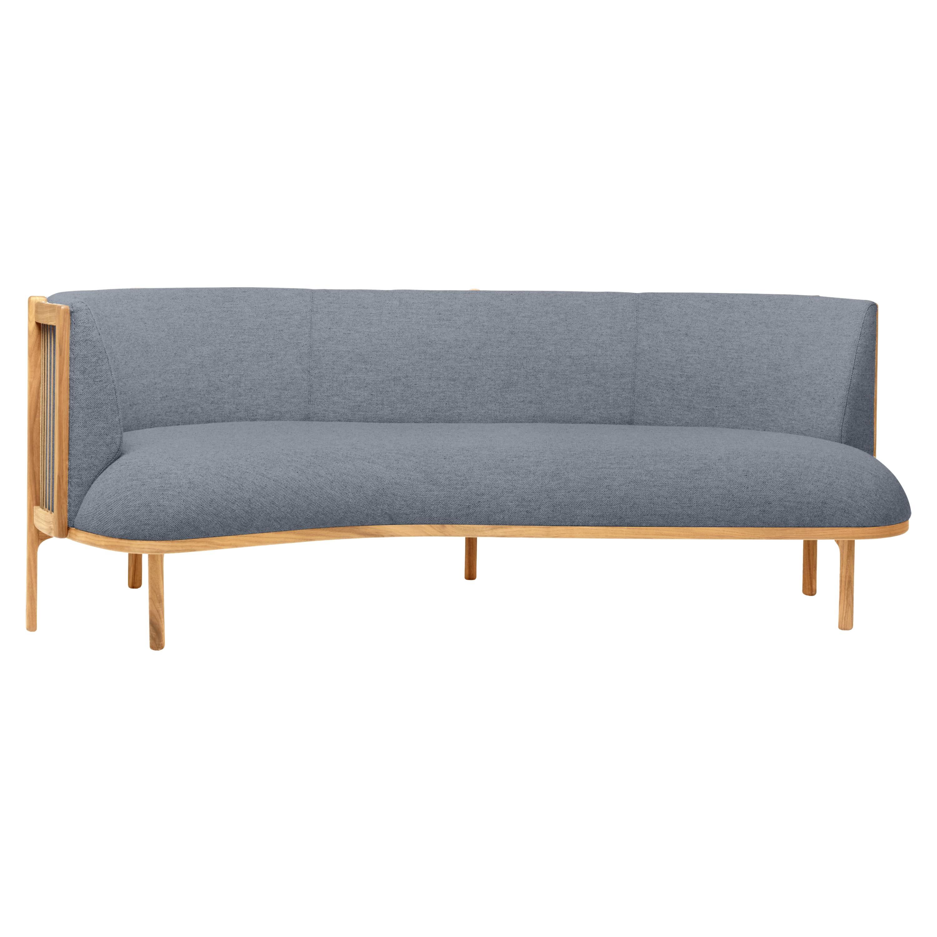 RF1903 Sideways Sofa: Oiled Oak + Left