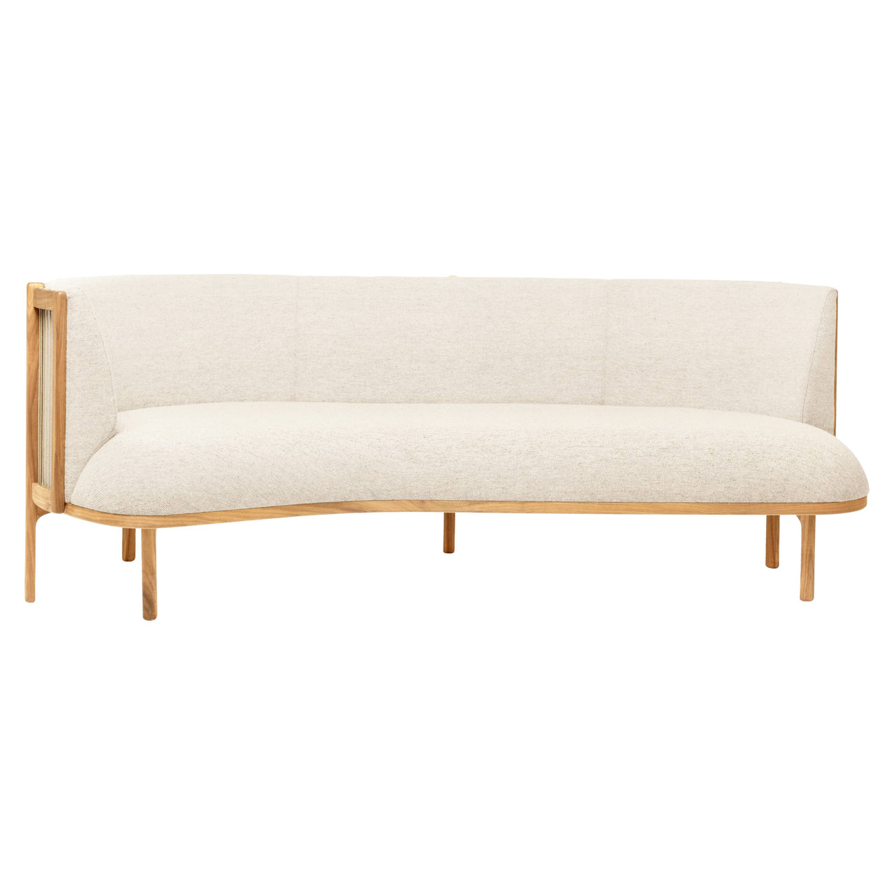 RF1903 Sideways Sofa: Oiled Oak + Left