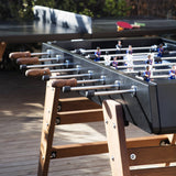 RS3 Wood Football Table: Indoor/Outdoor