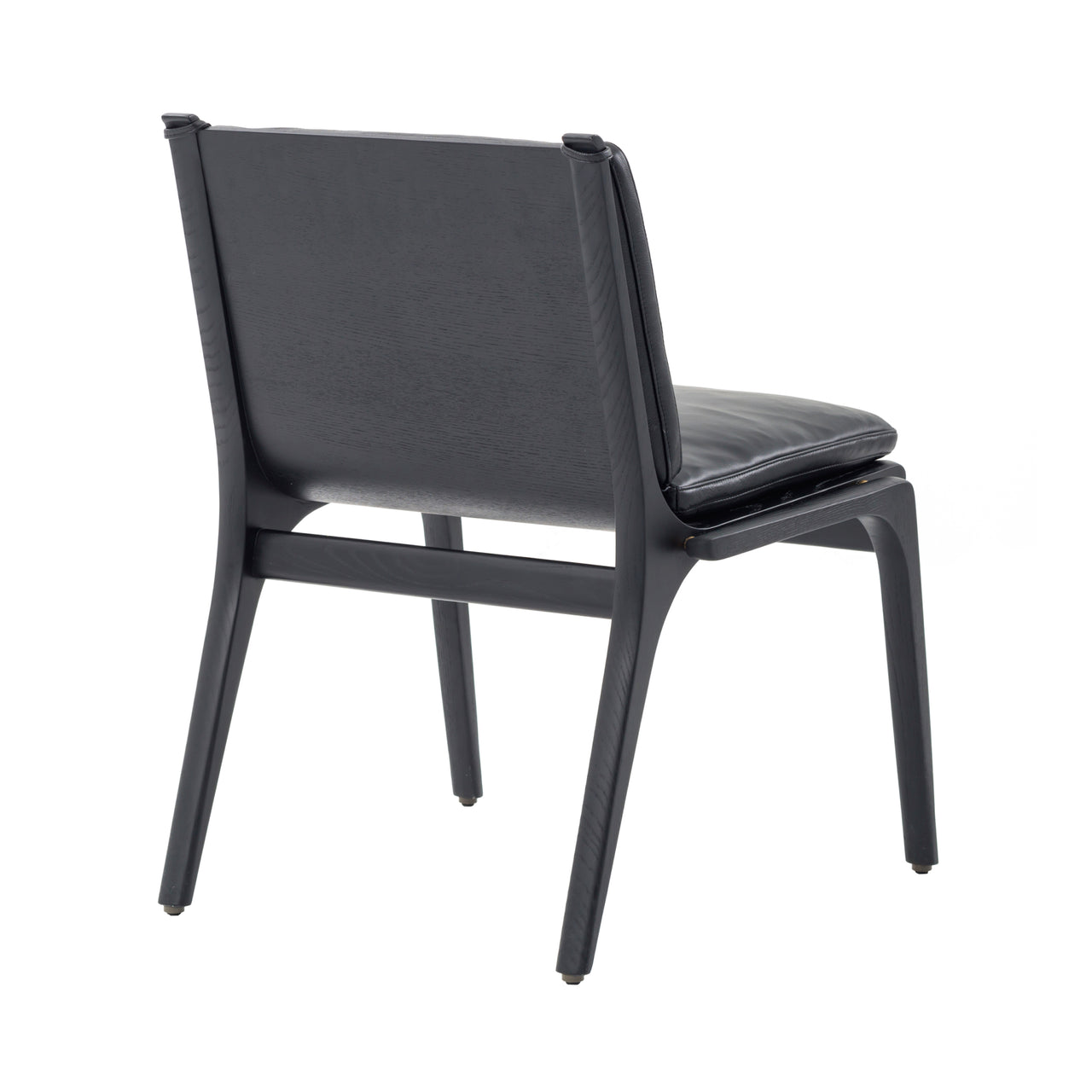 Ren Dining Chair: Black Oak
