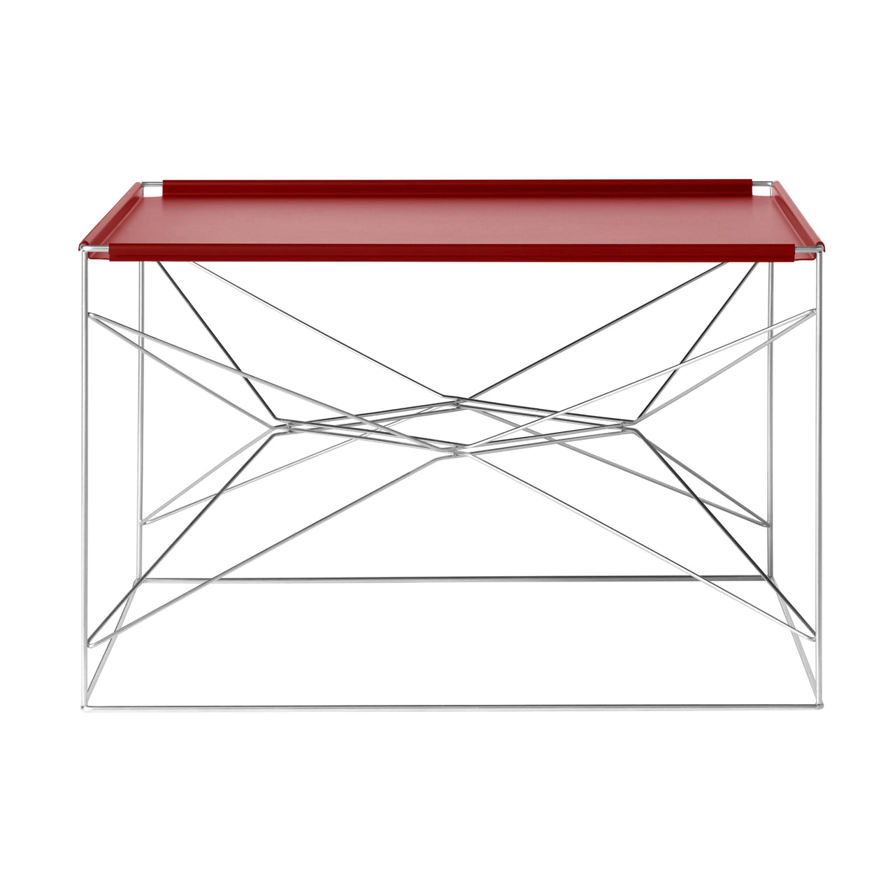 Ole Schjøll Wire Table: Red