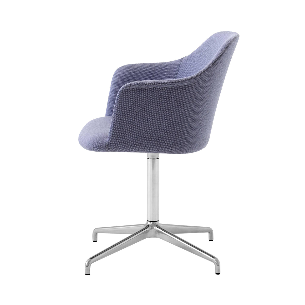 Rely Chair HW45: Polished Aluminum