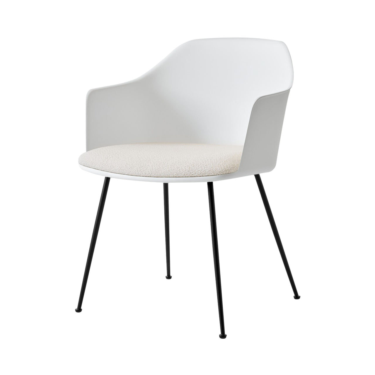 Rely Chair HW34: White + Black