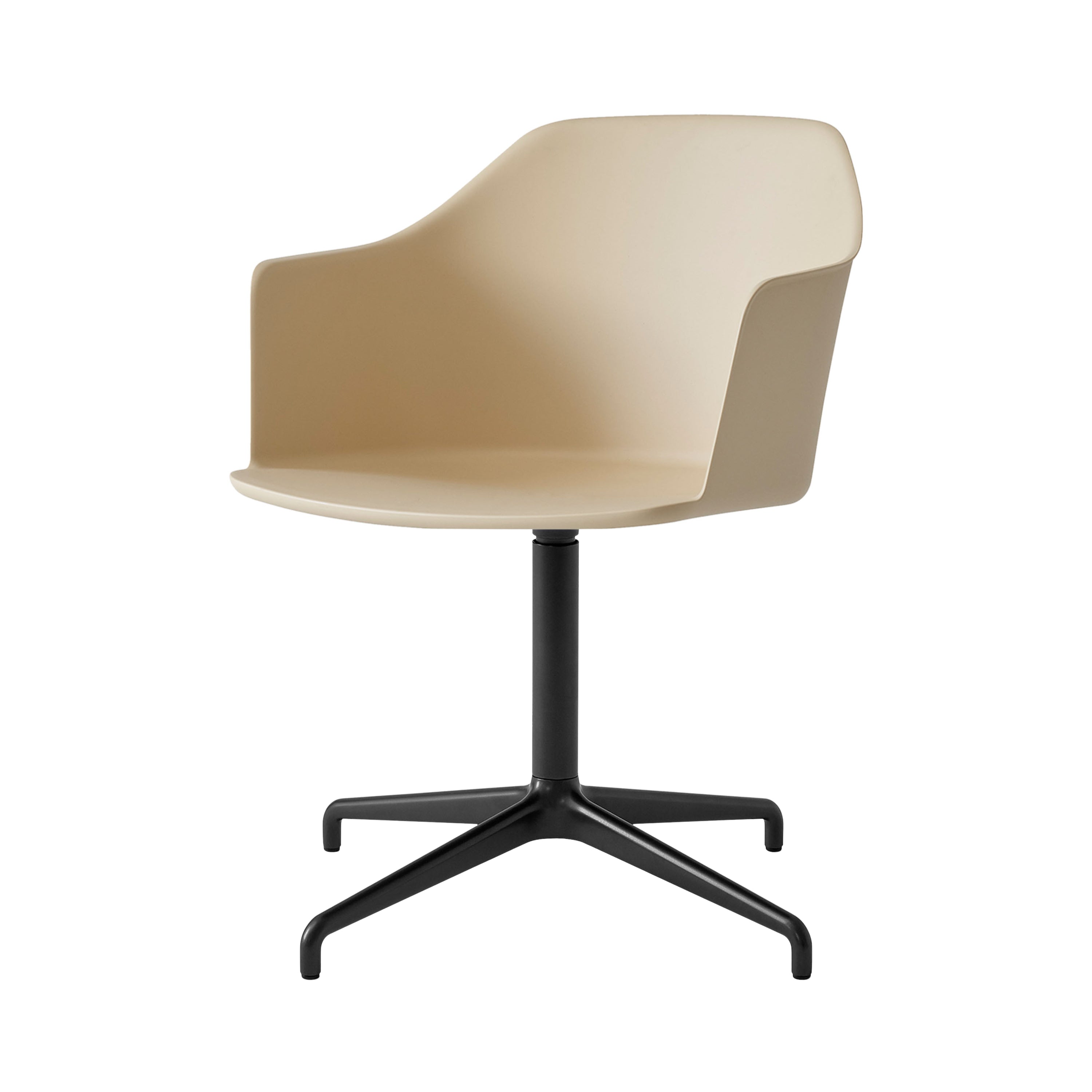 Rely Chair HW38: Beige Sand + Black