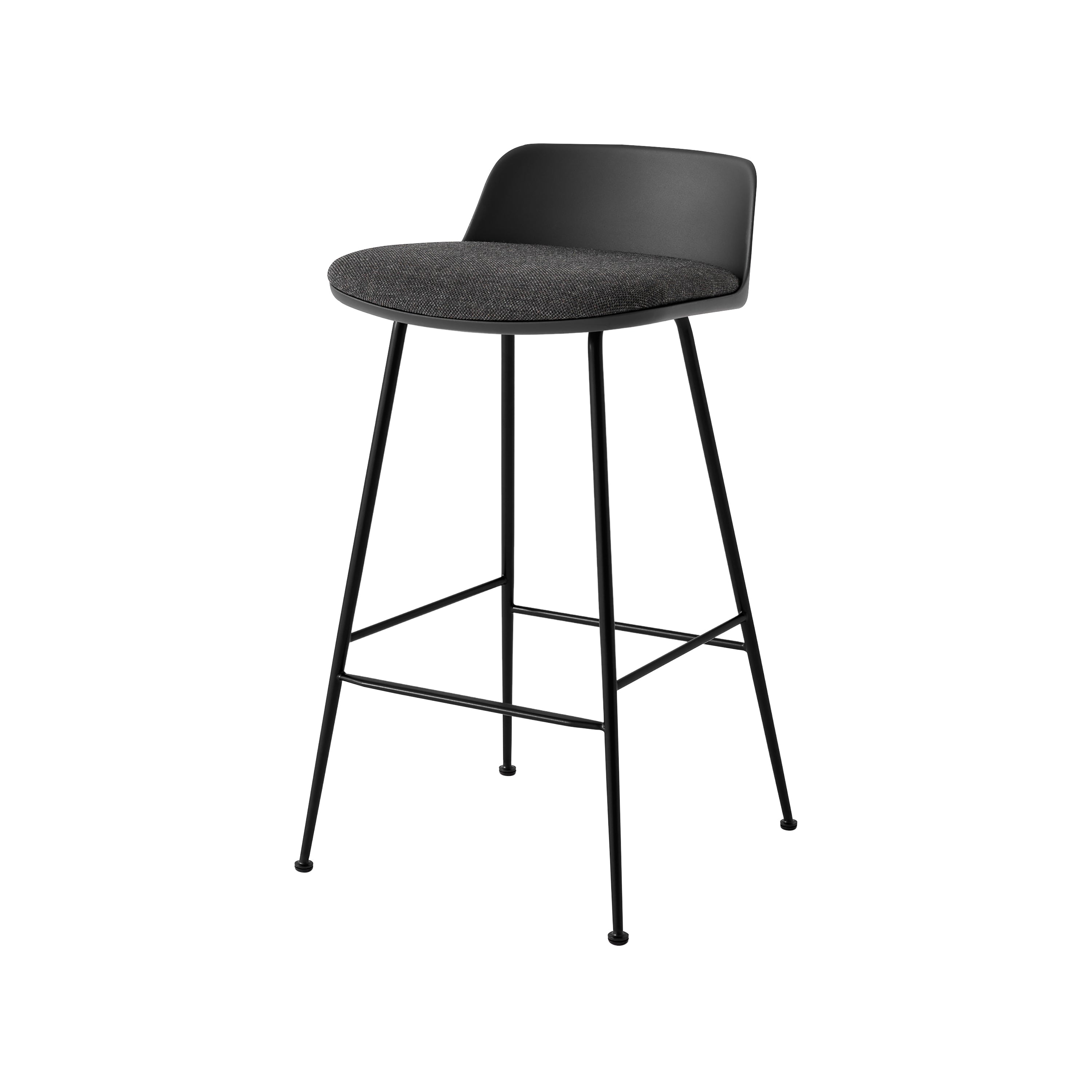 Rely Counter Stool: HW82 + Black