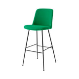 Rely Bar + Counter Highback Chair: HW94 + HW99 + Bar (HW99) + Black