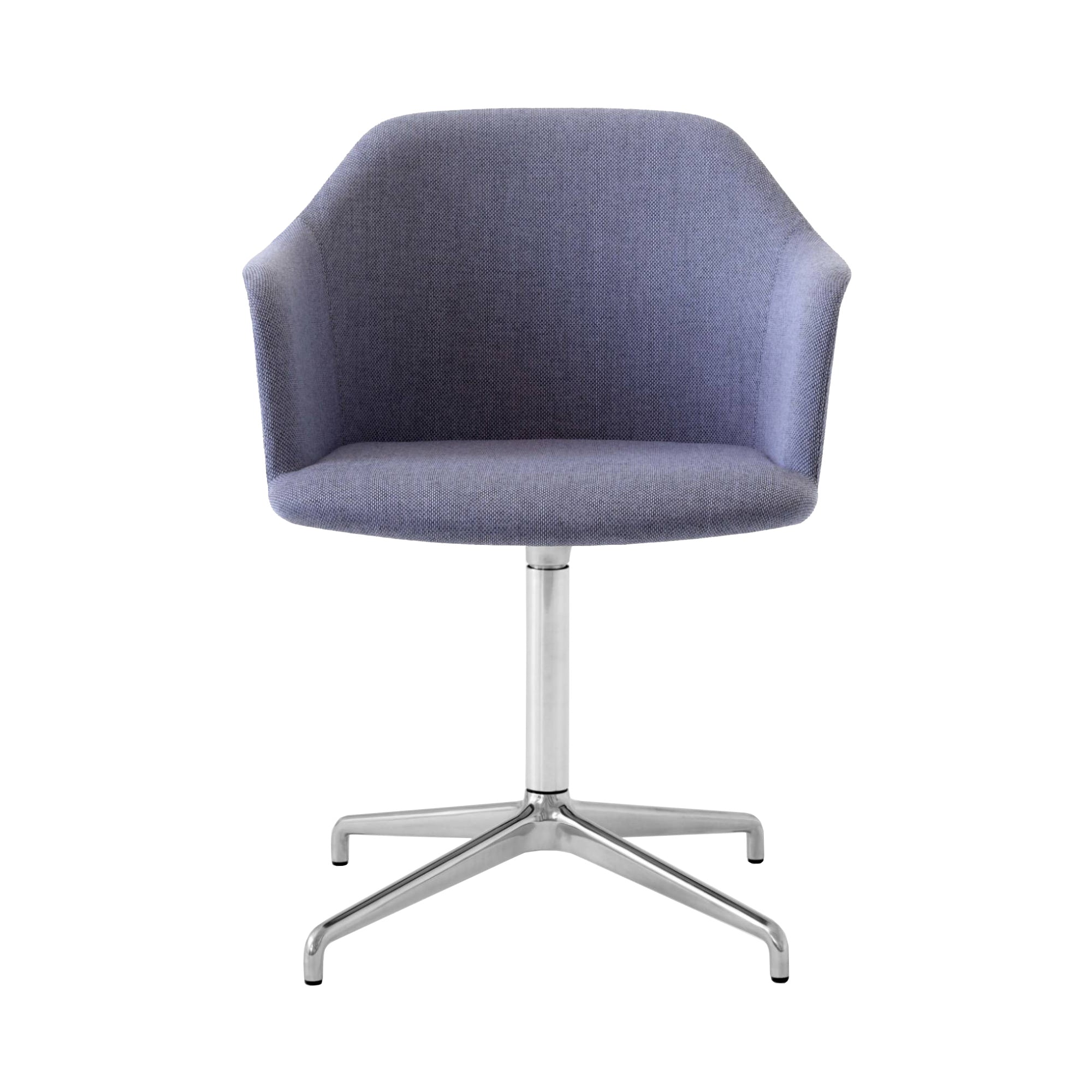Rely Armchair: HW40 + Polished Aluminum