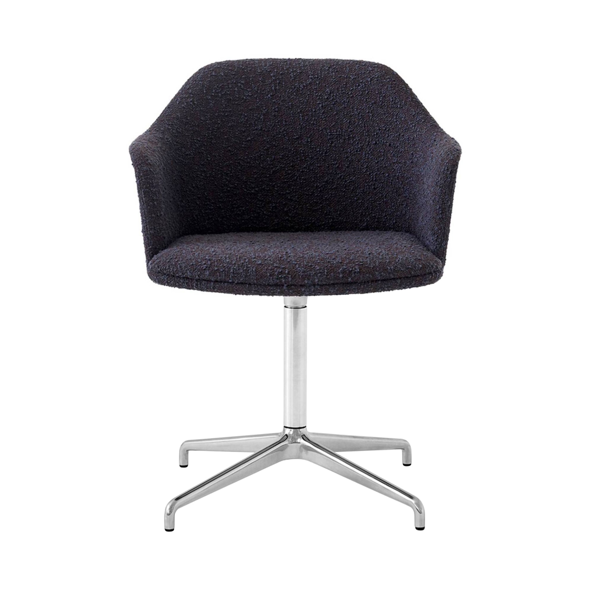 Rely Armchair: HW41 + Polished Aluminum