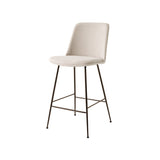 Rely Bar + Counter High Backrest Chair: HW99 + HW94 + Counter (HW94) + Bronzed