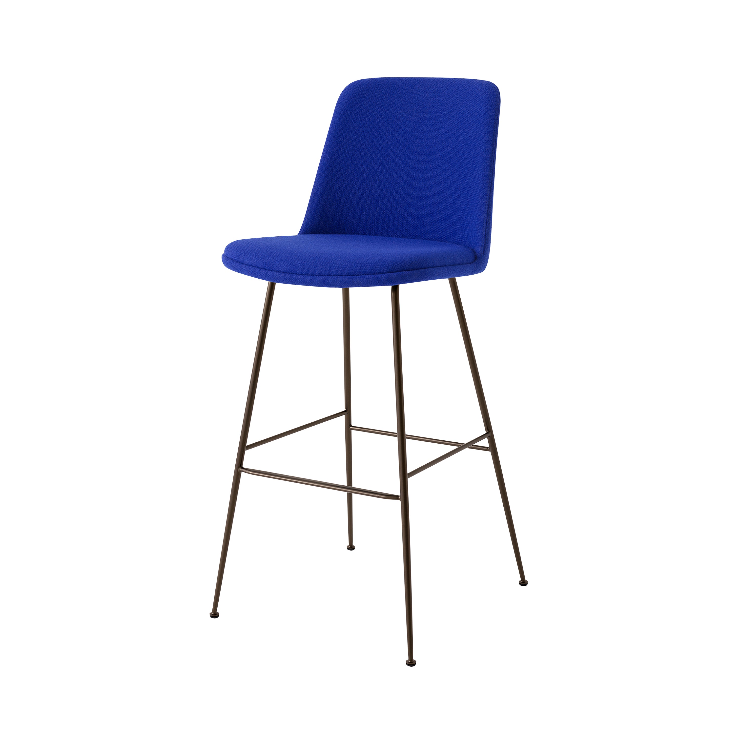Rely Bar + Counter High Backrest Chair: HW99 + HW94 + Bar (HW99) + Bronzed