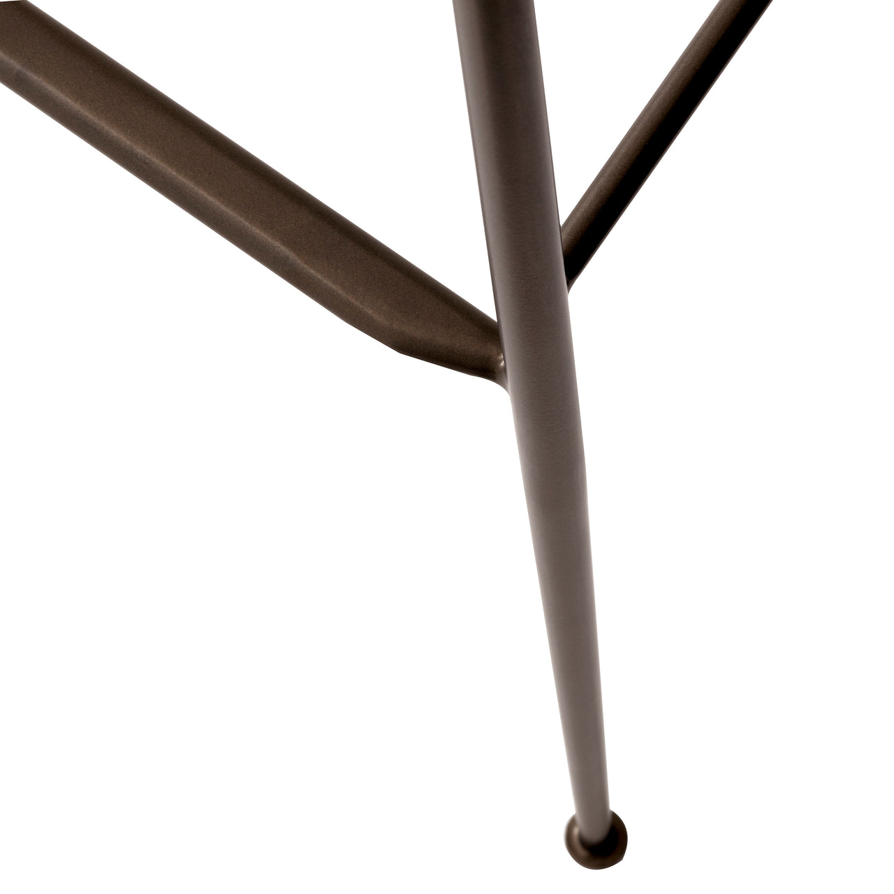 Rely Bar + Counter Low Backrest Stool: HW86 + HW81 + DI