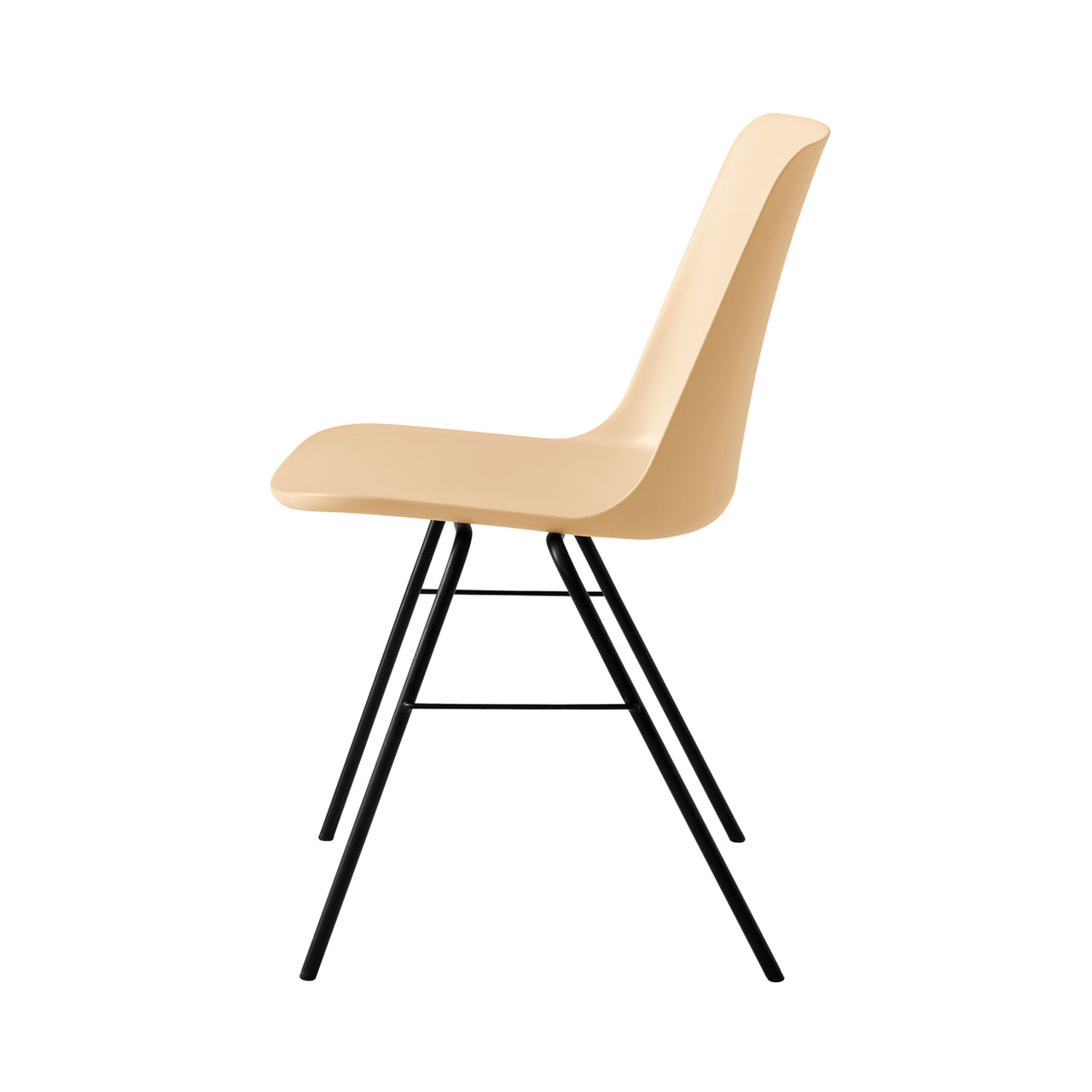 Rely Chair HW26: Beige Sand + Black