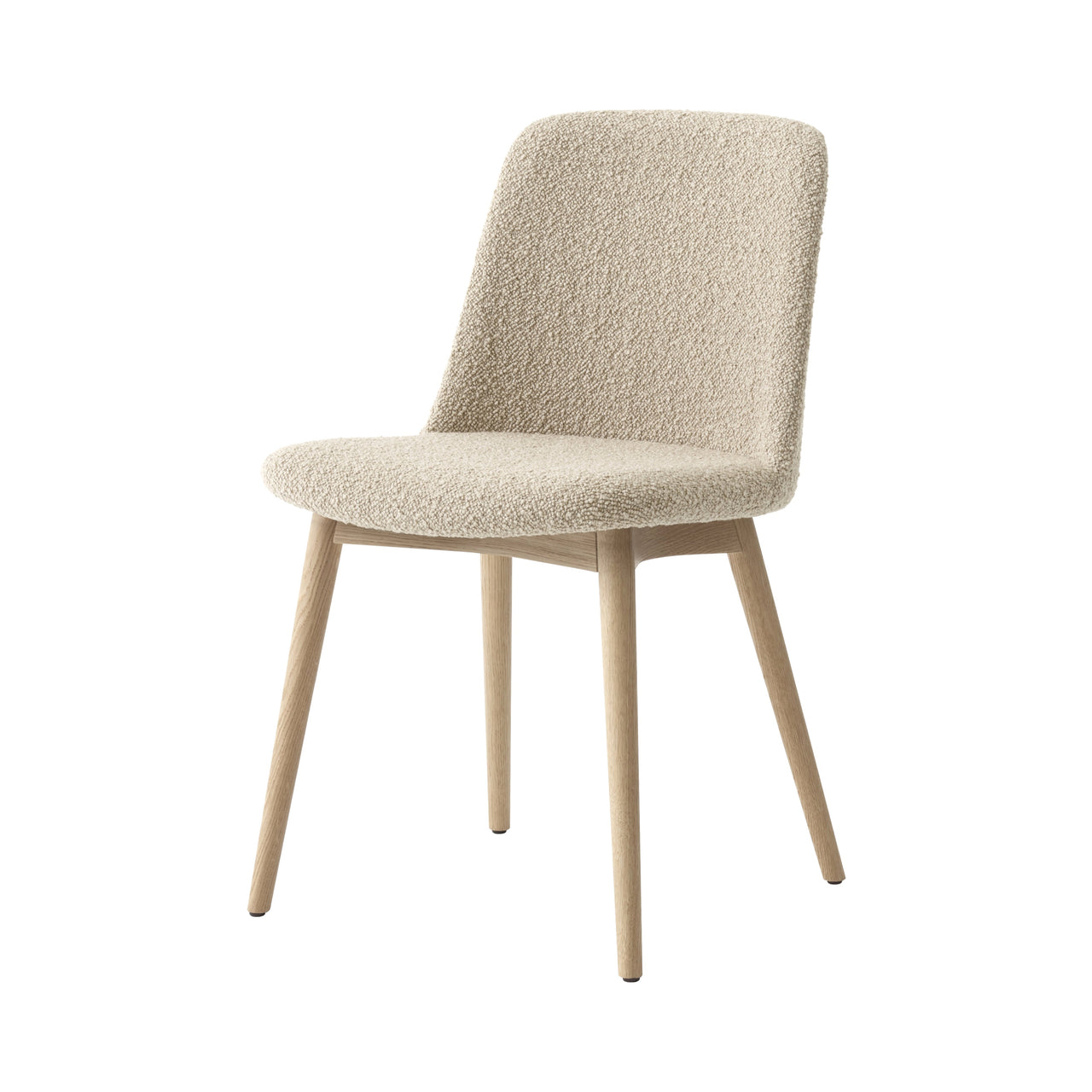 Rely Side Chair: HW73 + Clear Lacquered Oak