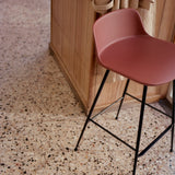 Rely Bar + Counter Lowback Stool: HW81 + HW86