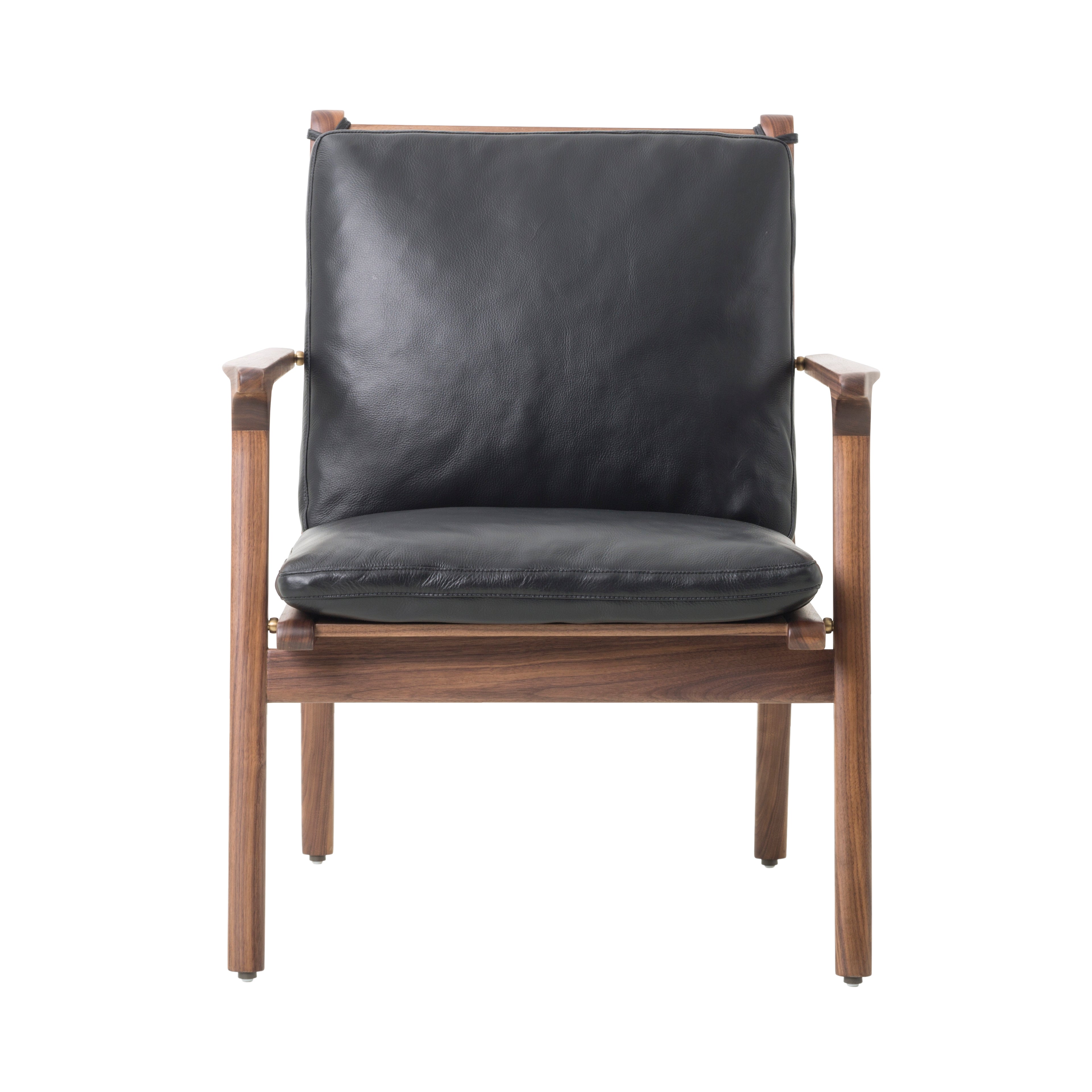 Ren Lounge Chair: Small + Natural Walnut