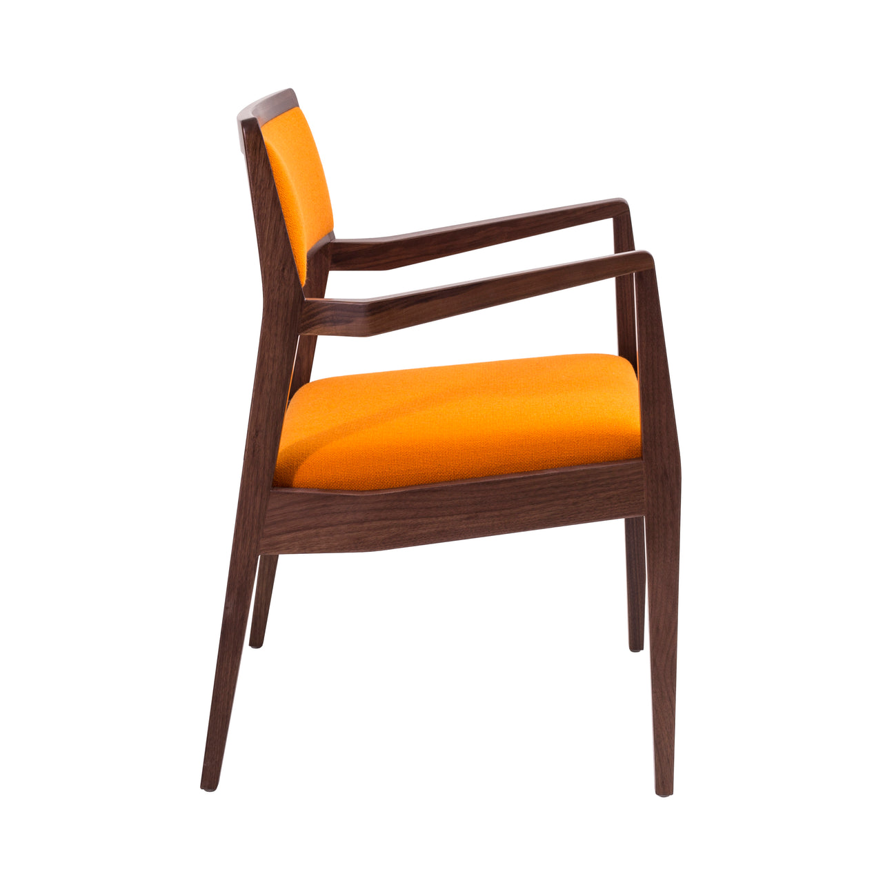 Risom C142 Chair: Natural Walnut