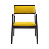 Risom C142 Chair: Black Oak