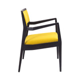 Risom C142 Chair: Black Oak
