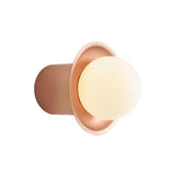 Janed Wall Light: Large + Satin Copper + Satin Copper