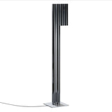 Silo 4FI Floor Light: Mirror Polished Aluminum