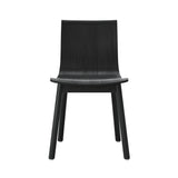 Serif Chair: Wooden Base + Black Stained Oak