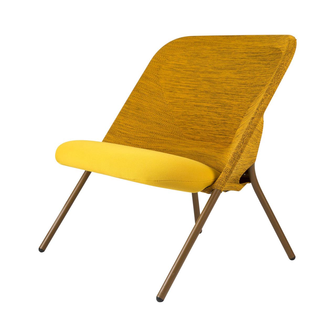 Shift Folding Lounge Chair: Warm Ochre