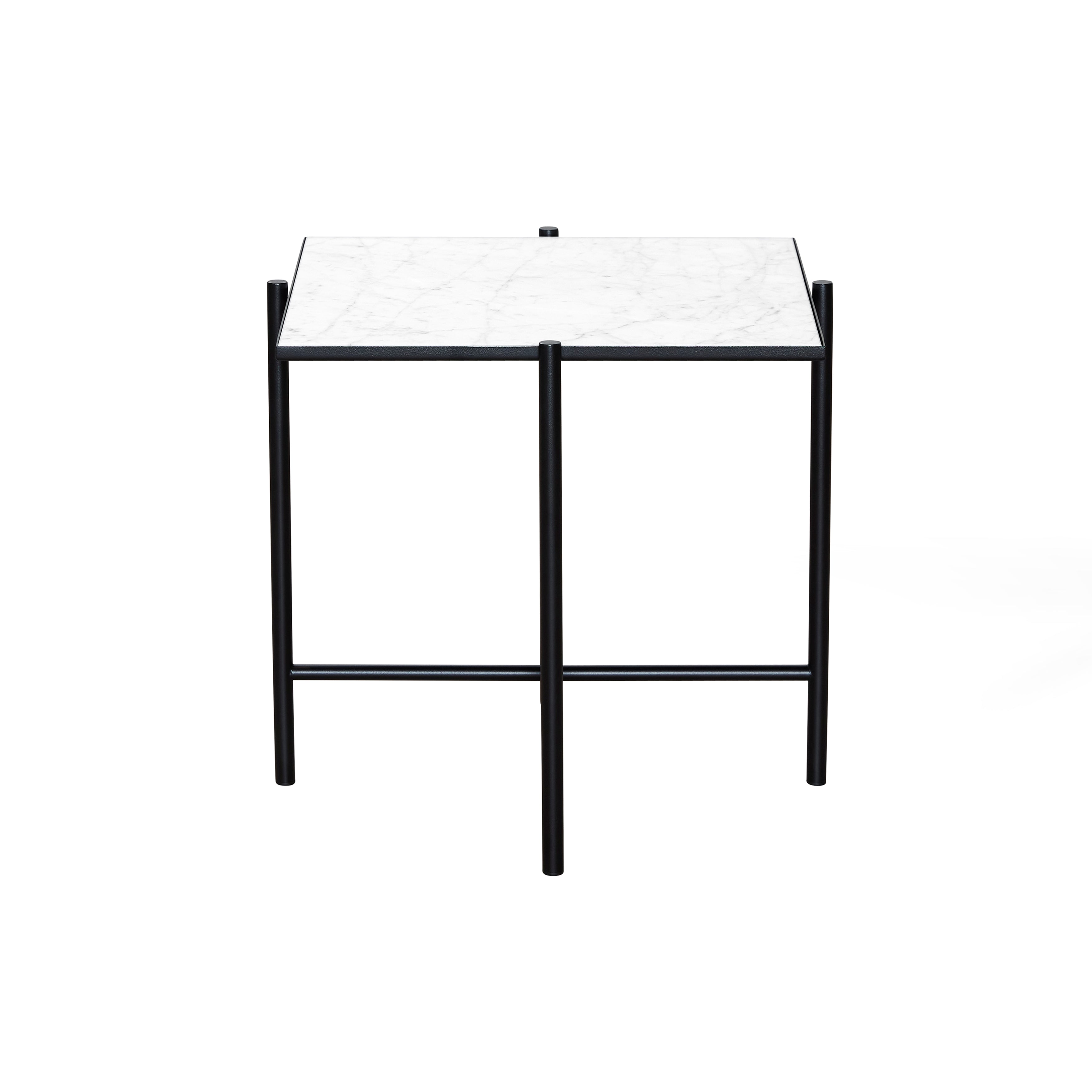 Side Table: White Marble