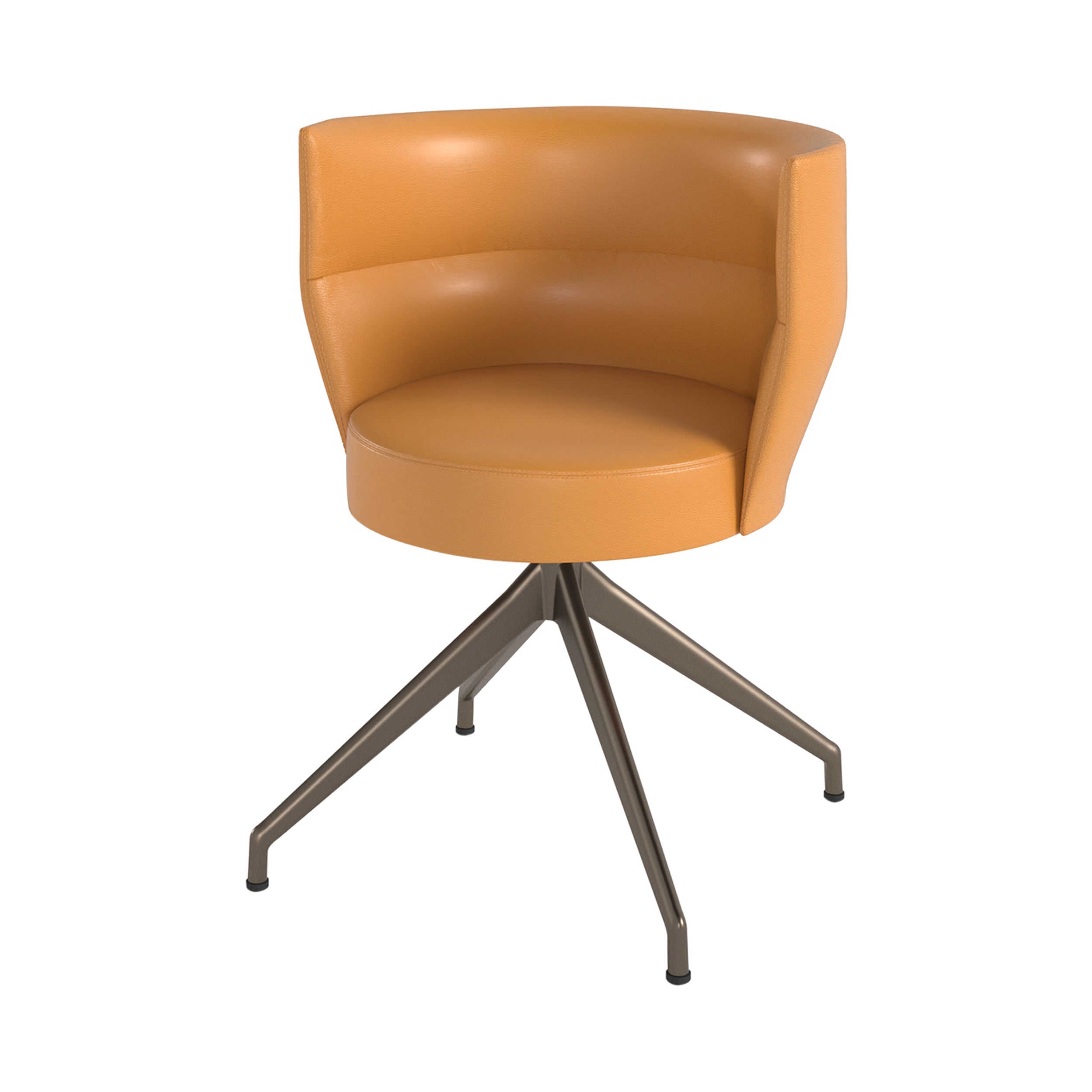 Sena Chair: Metal + Bronze