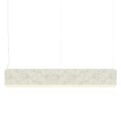 Slab 210 Pendant Light: White Wool