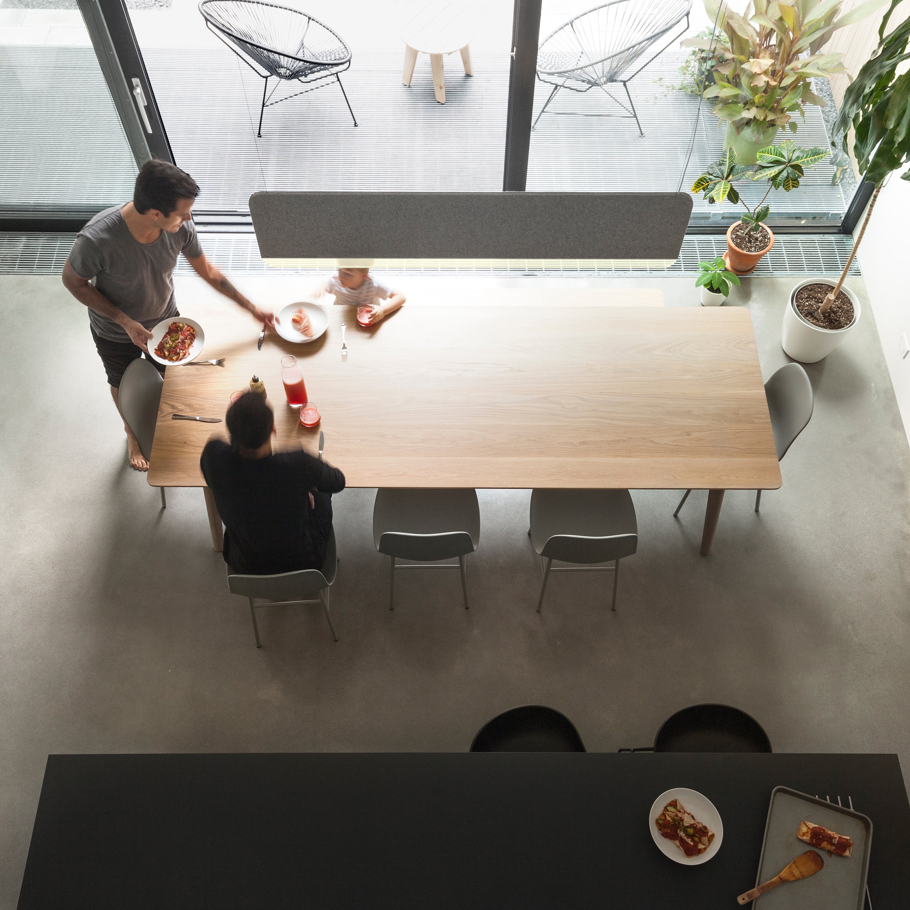 Slab 210 Pendant Light: LS