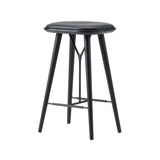 Spine Bar + Counter Stool: Counter + Black Lacquered Ash