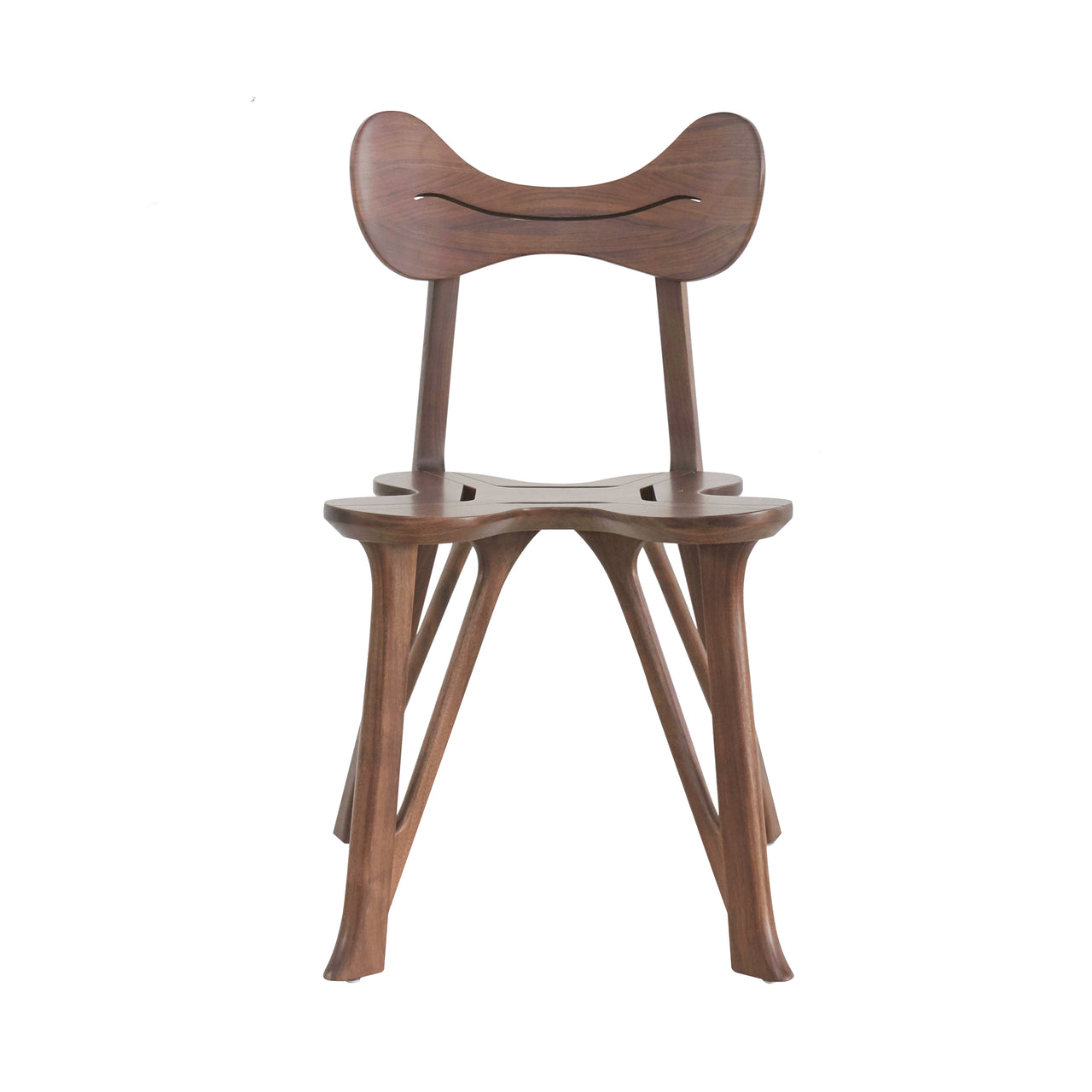 Stay Dining Chair: Natural Walnut