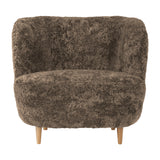 Stay Lounge Chair Large: Wood Base + Semi Matt Lacquered Oak