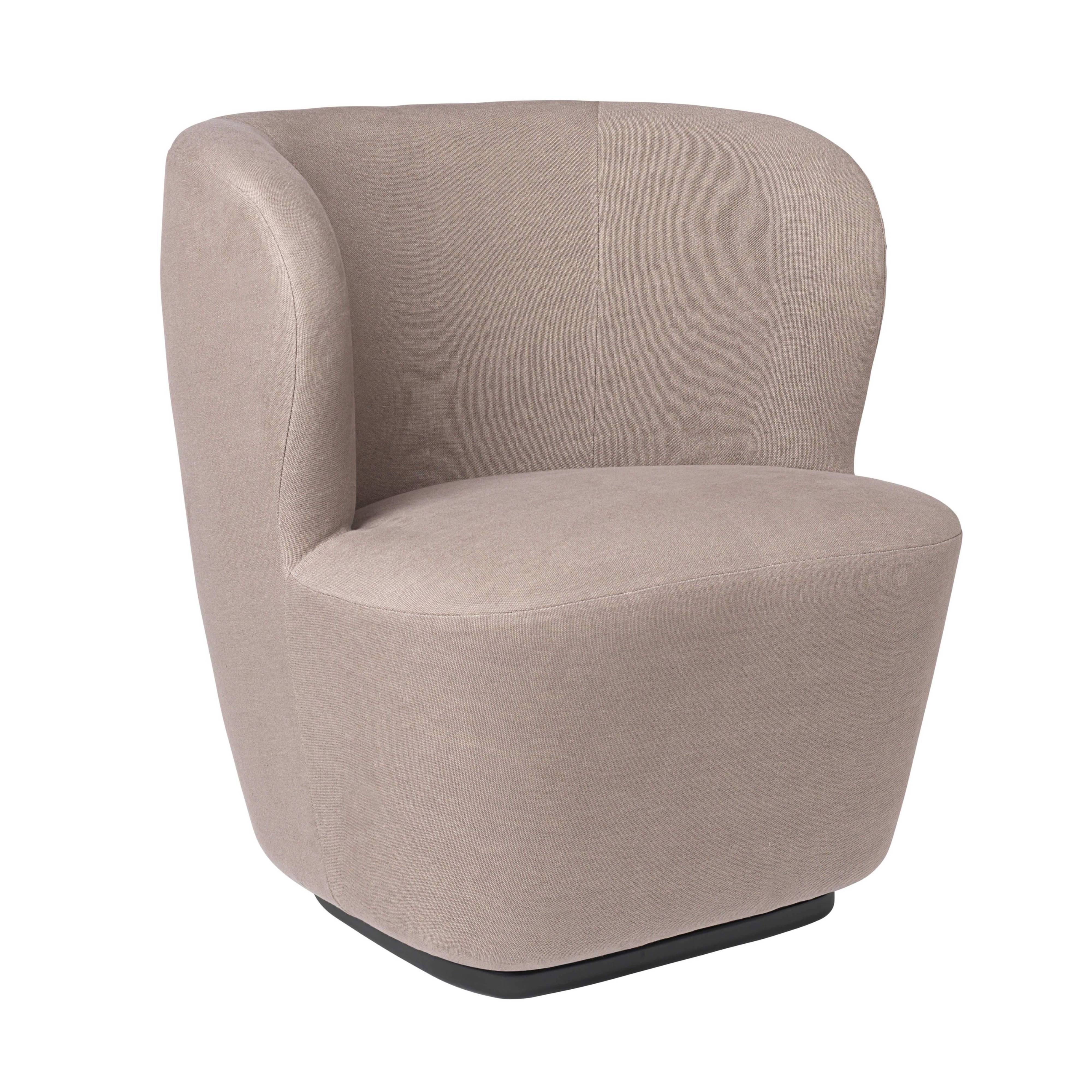 Stay Lounge Chair: Small + Black Base